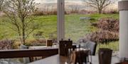 Look out over countryside at Westmorland Hotel, Tebay Services
