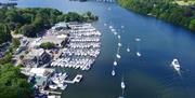 Aerial View of Aquatic Quays Windermere