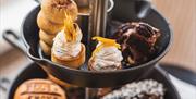Wood-Fired Afternoon Tea at Blue Smoke on the Bay at Low Wood Bay Resort & Spa in Windermere, Lake District