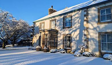 Farlam Hall in Winter