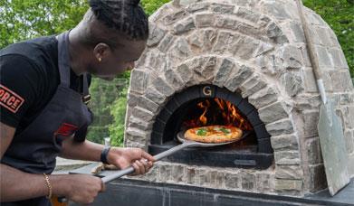 Wood fired pizza at Force Café Ambleside