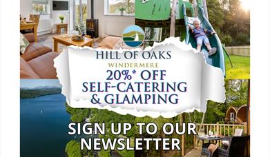 Hill of Oaks Windermere - 20% off self-catering & glamping