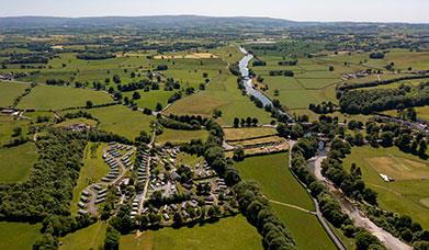 Aerial view of Woodclose Park