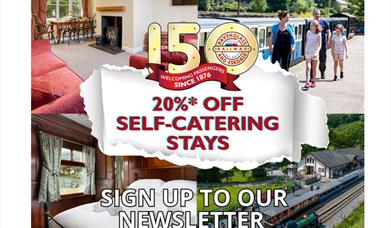 Ravenglass & Eskdale Railway - 20% off self-catering stays