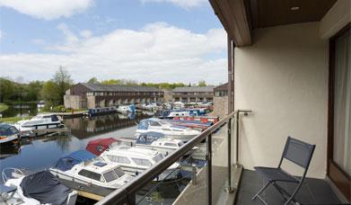 Tewitfield Marina in Autumn