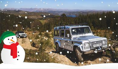 Land Rovers at Graythwaite Adventure