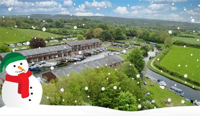 Aerial View of Tewitfield Marina