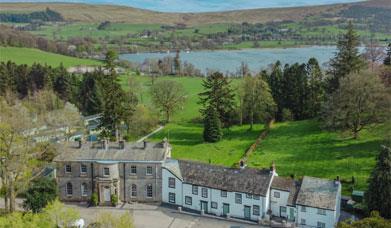 Aerial view of Waterfoot Park