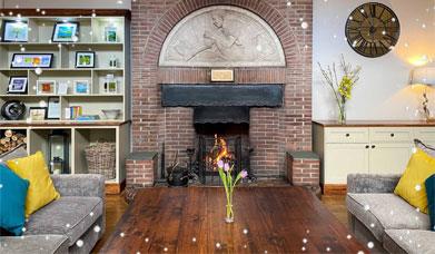 Fireplace at Glaramara Hotel