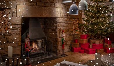 Christmas Decorations at North Lakes Hotel & Spa in Penrith, Cumbria