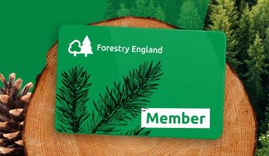 Forestry England Membership card