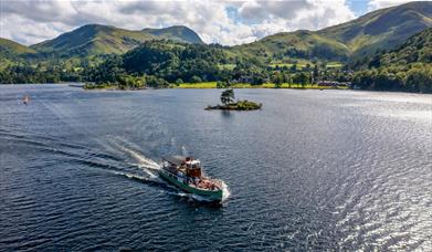Ullswater 'Steamers' on Ullswater in the Lake District, Cumbria © Ben Barden