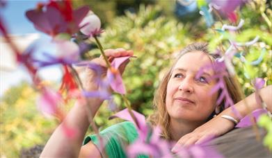 Unearthed, a new installation by Amy Williams at Blackwell – the Arts & Crafts House in Bowness-on-Windermere, Lake District