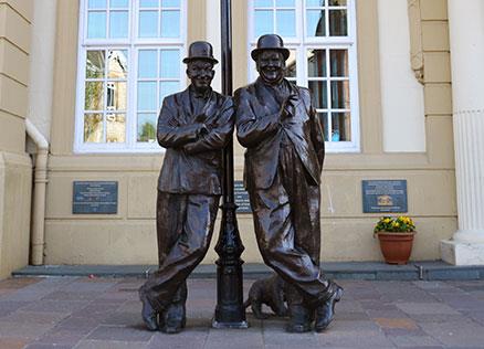 Laurel & Hardy Statue, Ulverston