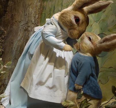 Meet Peter Rabbit at The World of Beatrix Potter in Bowness-on-Windermere, Lake District