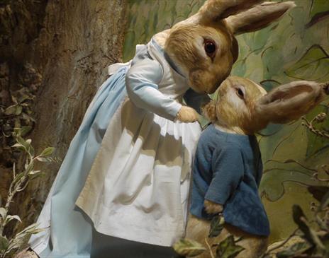 Meet Peter Rabbit at The World of Beatrix Potter in Bowness-on-Windermere, Lake District