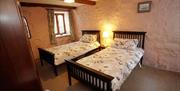 Twin Bedroom at Ghyll Burn Cottage in Alston, Cumbria