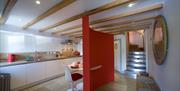 Kitchen and Dining Space at Hart Barn in Hartsop, Lake District