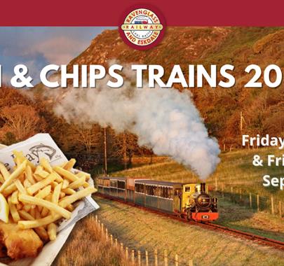 Fish & Chip Trains at the Ravenglass & Eskdale Railway
