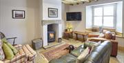Living Room at 2 Grove Cottages in Alston, Cumbria