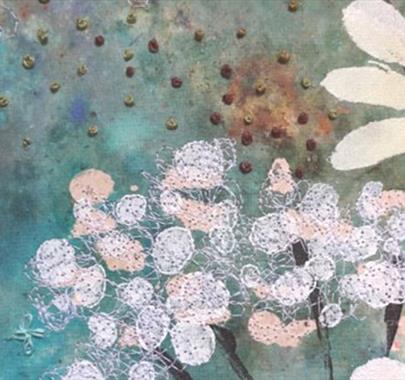 Paint Print Stitch - Botanics with Kay Leech