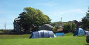 Camping at Greaves Farm Caravan Park in the Lake District, Cumbria