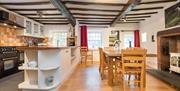 Self Catered Kitchen and Dining Area at Elm How in Patterdale, Lake District