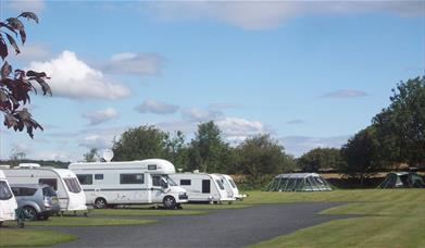 Touring at Greaves Farm Caravan Park in the Lake District, Cumbria