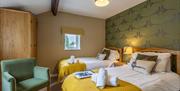 Twin Room at Kirkstile Inn in Loweswater, Lake District