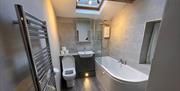 Bathroom in 2 Lingmoor View in Great Langdale, Lake District