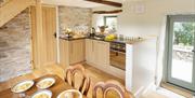 Kitchen and Dining Area at Hause Hall Farm & Cruik Barn in Martindale, Lake District