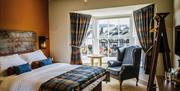 Bedroom at The Crown Inn at Pooley Bridge in Ullswater, Lake District