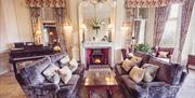 Lounge at Merewood Country House Hotel in Ecclerigg, Lake District