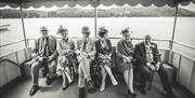 Wedding Guests on a Windermere Lake Cruises Vessel in the Lake District, Cumbria