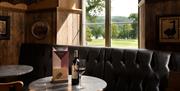 Seating and Views from The Coniston Inn, Coniston, Lake District