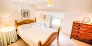 Double bedroom at 1 Far End Cottages in Coniston, Lake District