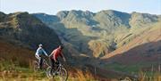 Cycle Routes near Sticklebarn in Great Langdale, Lake District