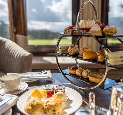 Afternoon Tea at Armathwaite Hall Hotel and Spa in Bassenthwaite, Lake District