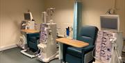 Treatment Room at Lakeland Dialysis Limited in Cockermouth, Cumbria