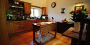 Kitchen at The Byre at Deepdale Hall in Patterdale, Lake District