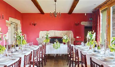 Wedding Breakfasts and Receptions at Blencowe Hall near Greystoke, Cumbria