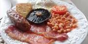 Fresh Breakfast at Midtown Farm Bed and Breakfast in Easton, Cumbria