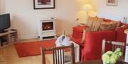 Lounge in Kestrel Cottage at Wall Nook Cottages near Cartmel, Cumbria