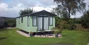 Exterior of Holiday Homes for Hire at Greaves Farm Caravan Park in the Lake District, Cumbria