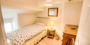 Twin bedroom at 1 Far End Cottages in Coniston, Lake District