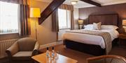 Executive Bedroom at Trout Hotel in Cockermouth, Cumbria