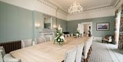 Formal Dining Room Seating at The Fitz in Cockermouth, Lake District