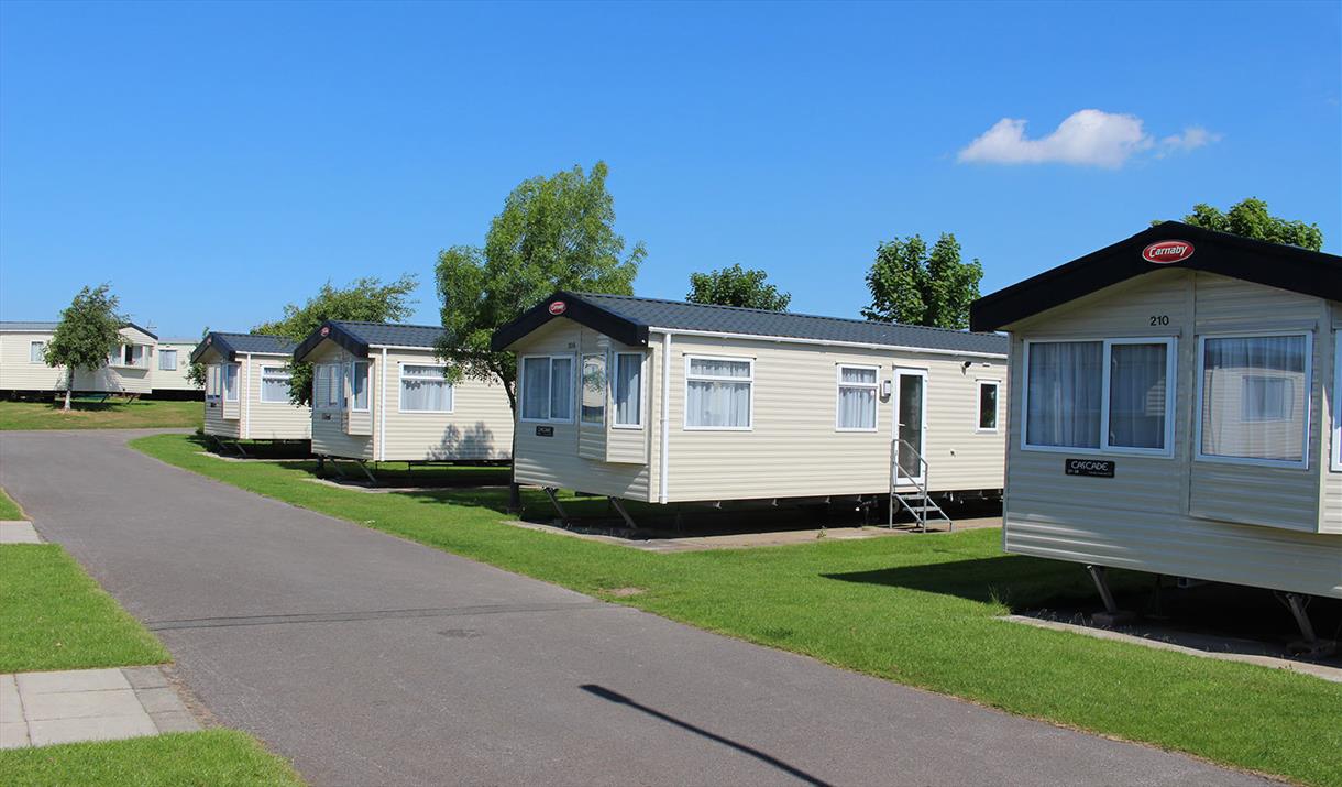 Caravan Holiday Homes at Stanwix Park Holiday Centre in Silloth, Cumbria