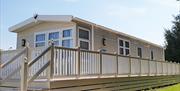 Lodges at Solway Holiday Village in Silloth, Cumbria