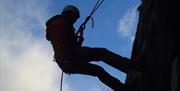 Abseiling with Mere Mountains in the Lake District, Cumbria